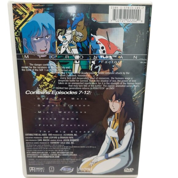 Robotech Remastered Extended Edition DVD Lot of 5 - Picture 3 of 12